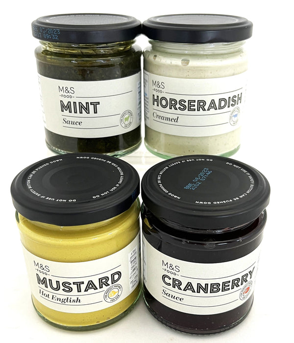 British M&S Condiment Set