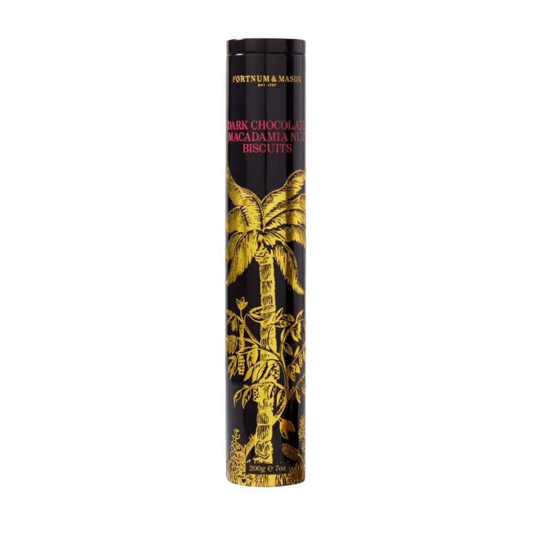 Fortnum & Mason Dark Chocolate Macadamia Nut Biscuits 200g