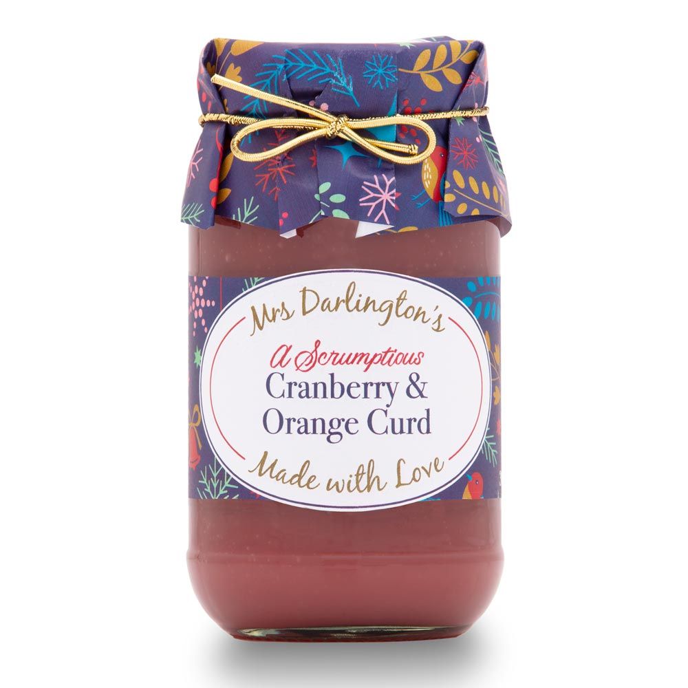 Mrs Darlington's Cranberry & Orange Curd, 320g