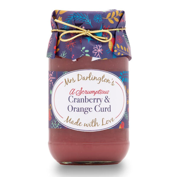 Mrs Darlington's Cranberry & Orange Curd, 320g