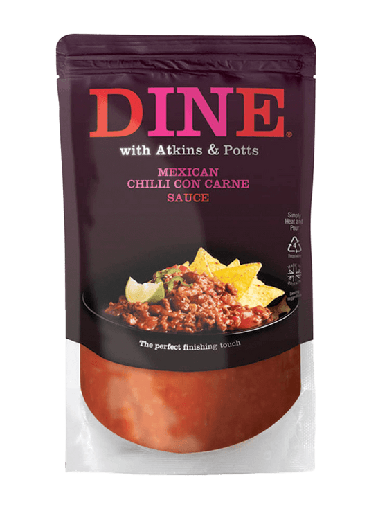 Atkins & Potts Mexican Chilli Con Carne Sauce 350G
