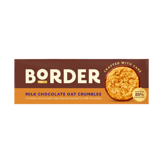 Border Biscuits Milk Chocolate Oat Crumbles 150g