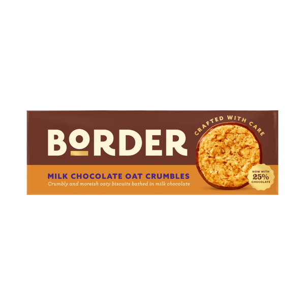 Border Biscuits Milk Chocolate Oat Crumbles 150g