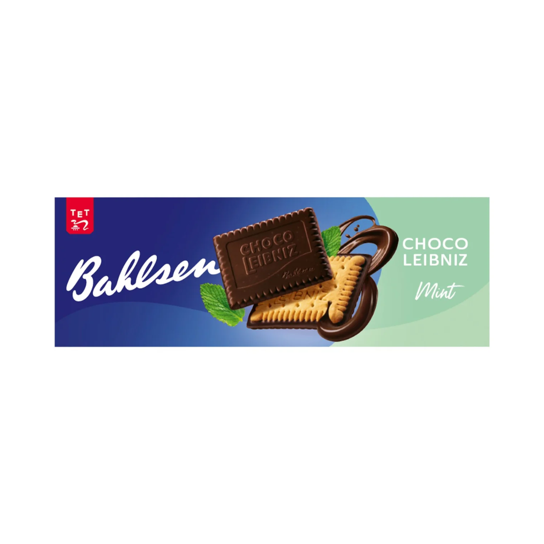 Bahlsen Choco Leibniz Mint Chocolate Biscuits 111g