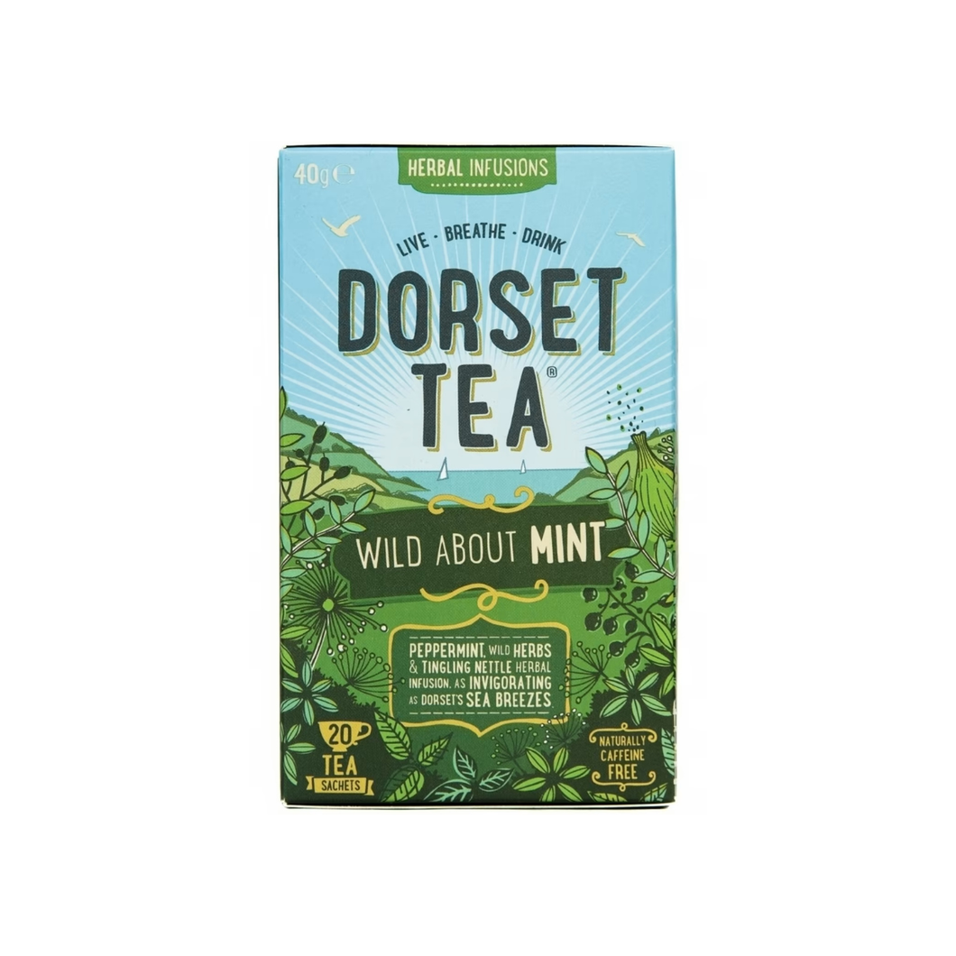 Dorset Tea Herbal Infusions Wild about Mint - 20 Sachets 40g