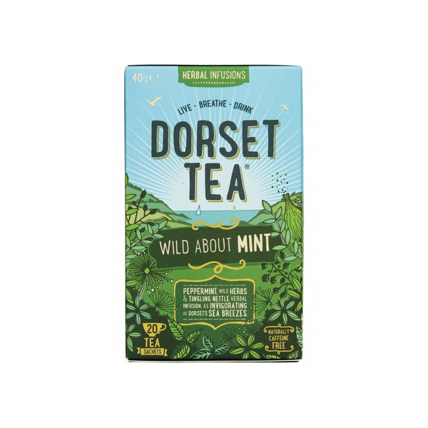 Dorset Tea Herbal Infusions Wild about Mint - 20 Sachets 40g
