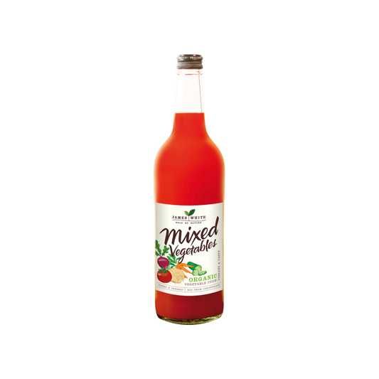 James White Organic Mixed Vegetable Juice 750ml