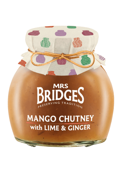 Mrs Bridges Mango Chutney with Lime and Ginger, 290g