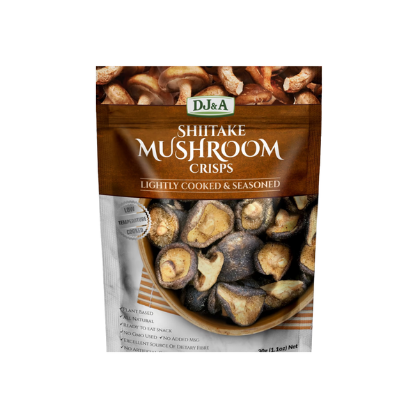 Dj&A Shiitake Mushroom Crisps 30g