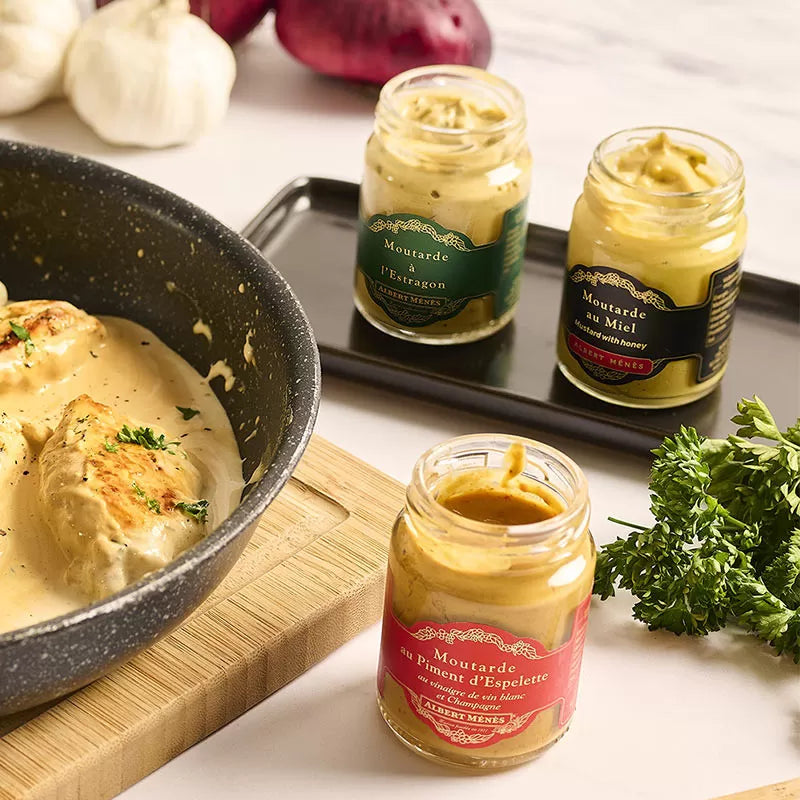 Albert Menes Mustard with  Piment d'Espelette 100g
