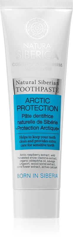 Natura Siberica Arctic Protection toothpaste for sensitive teeth, 100g