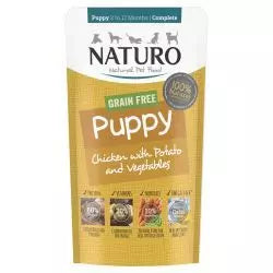 Naturo Puppy Grain Free Chicken with Potato and Vegetables, 150g