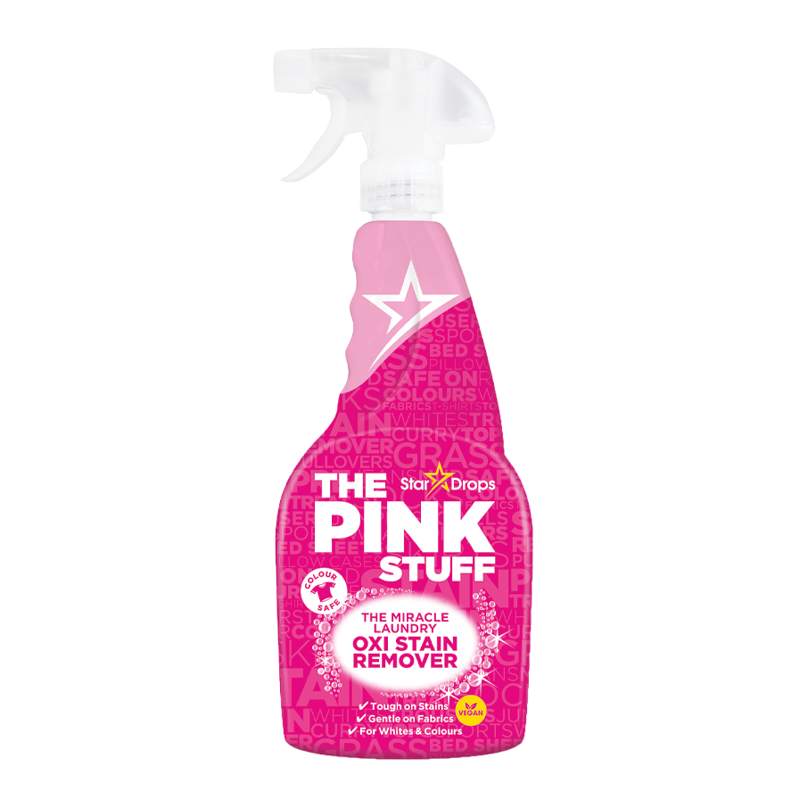 The Pink Stuff The Miracle Laundry Oxi Fabric Stain Remover Spray 500ml