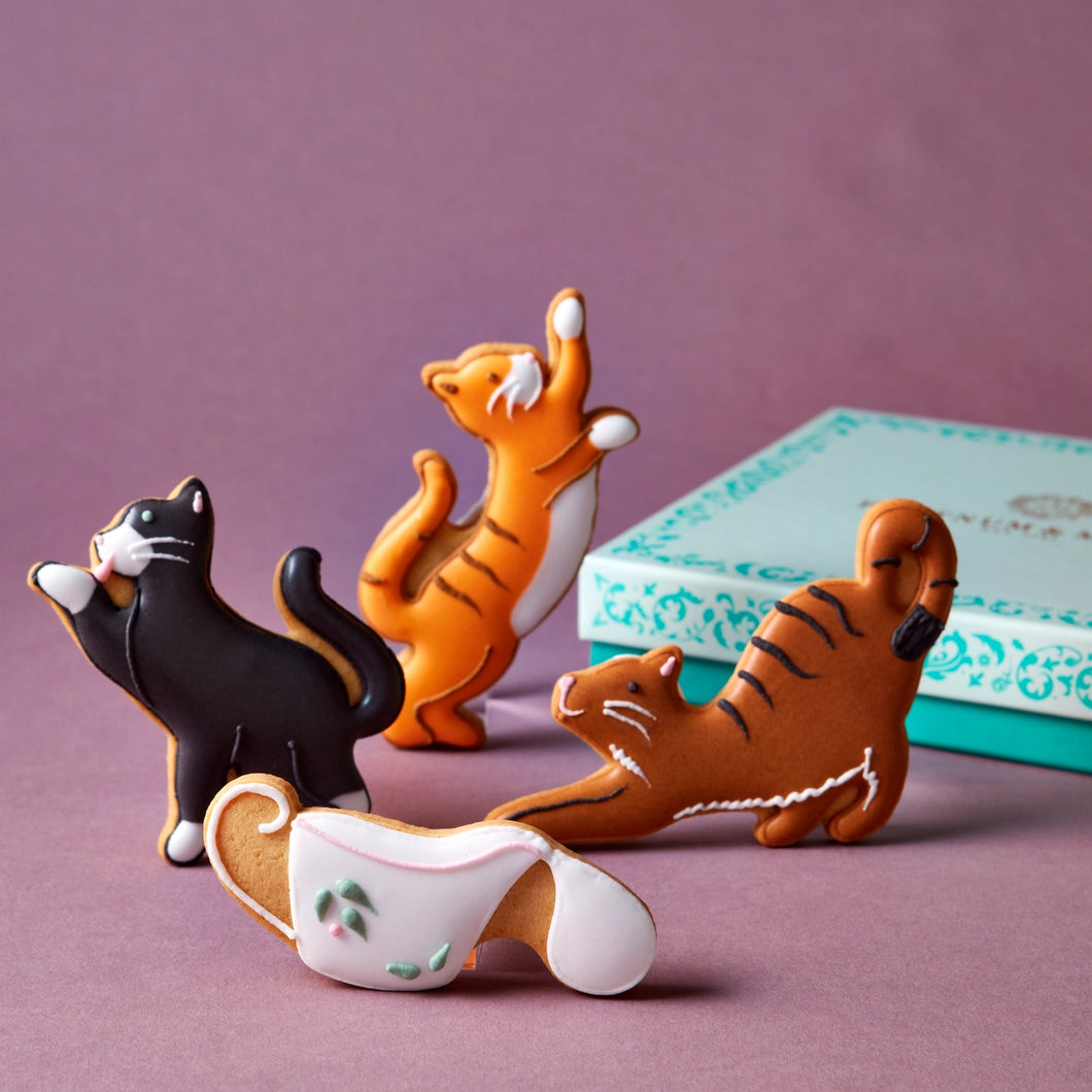 Fortnum & Mason The Cat's Got The Cream Iced Biscuits, 40g