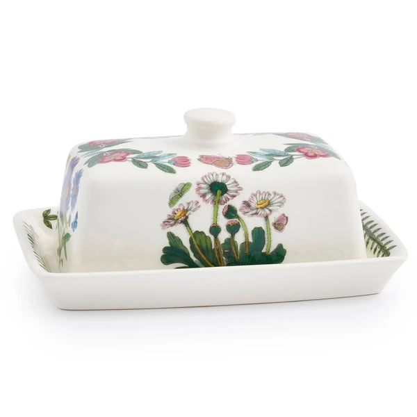 Portmeirion Botanic Garden Butter Dish with Lid