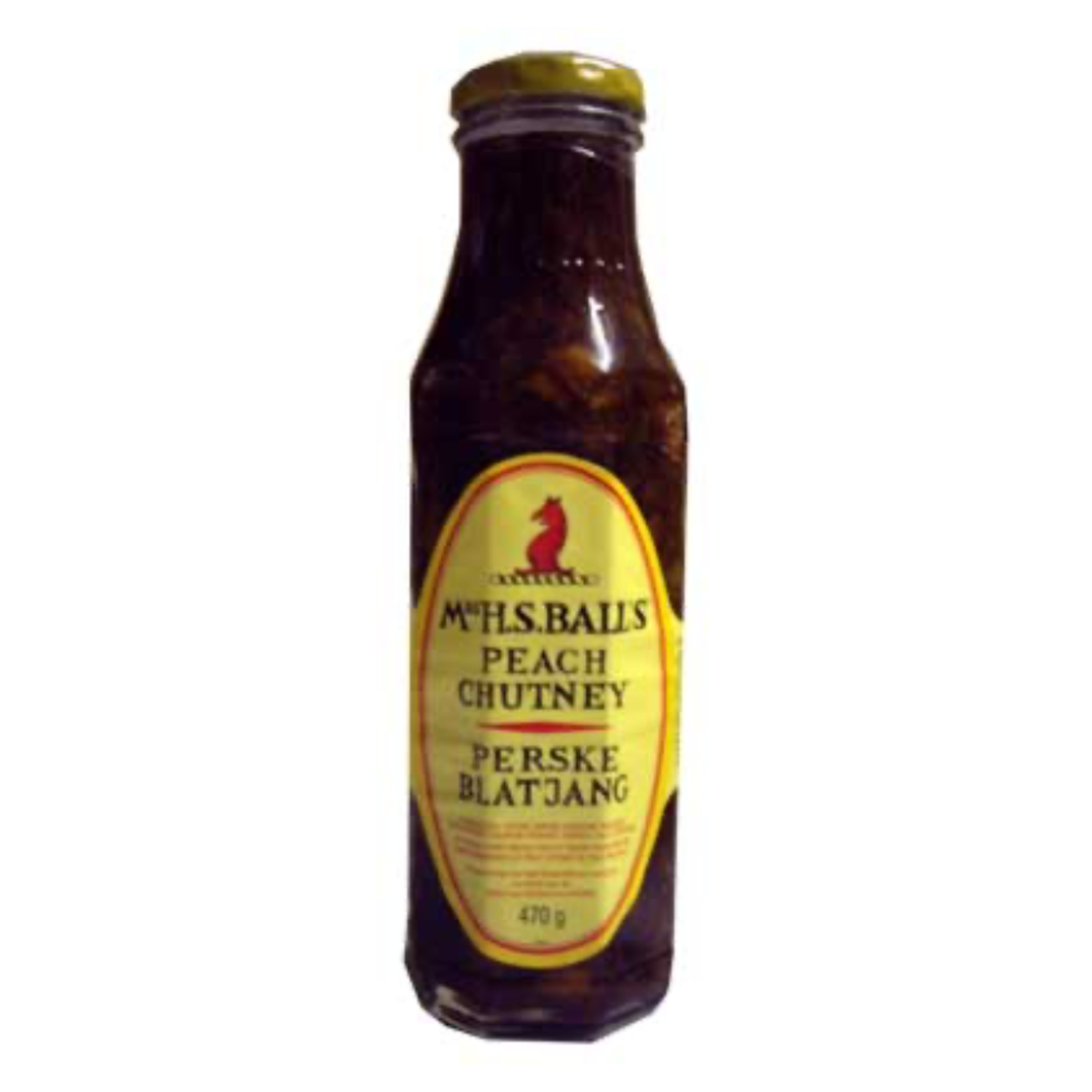 Mrs Balls Chutney Peach 470g