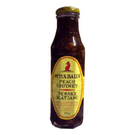 Mrs Balls Chutney Peach 470g