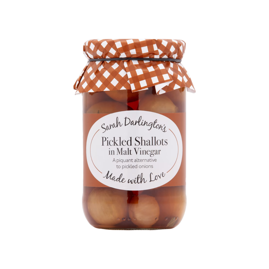 Mrs Darlington's Pickled Shallots in Malt Vinegar 439g