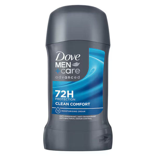 Dove Men+Care Advanced Clean Comfort Anti-Perspirant Stick 50ml