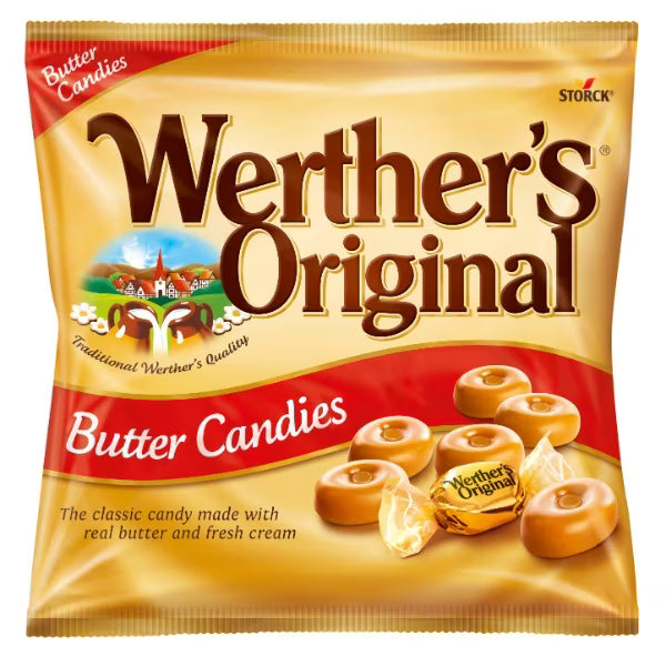 Werther's Original Traditional Butter Candies, 15x135g