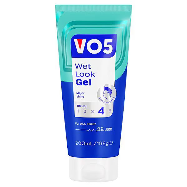 VO5 Wet Look Styling Gel, 200ml