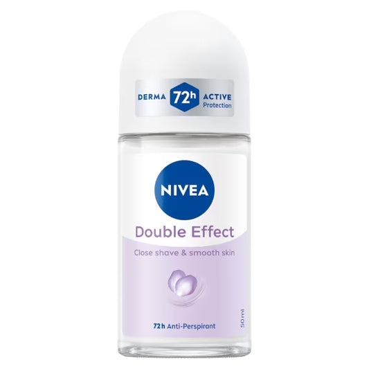 Nivea Double Effect 48 Hour Roll On, 50ml