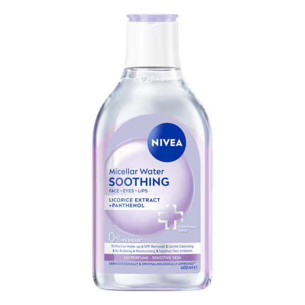 NIVEA Micellar Water for Sensitive Skin, 400ml