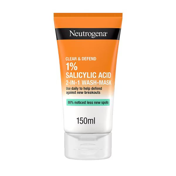 Neutrogena Clear & Defend Wash-Mask, 150ml