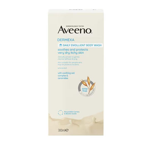 Aveeno Dermexa Daily Emollient Body Wash 300ml