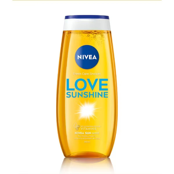 Nivea Love Sunshine Shower Gel, 250ml