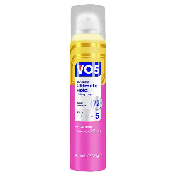 Vo5 Ultimate Hold Hair Spray, 400ml