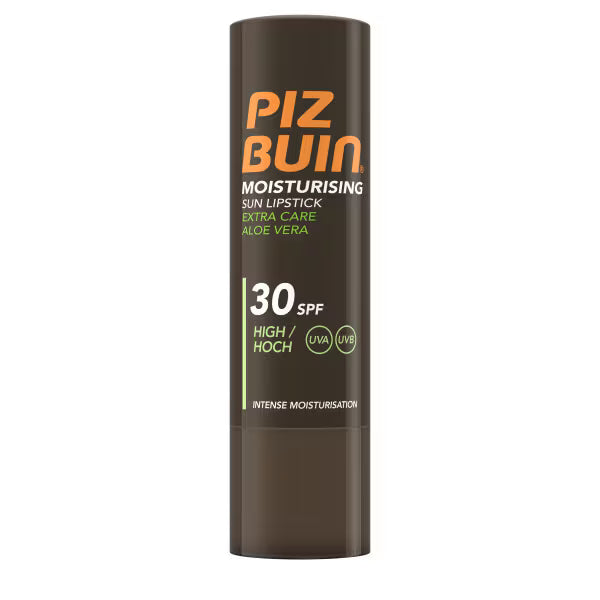 Piz Buin Moisturising Sun Lipstick Aloe Vera - SPF30, 4.9g