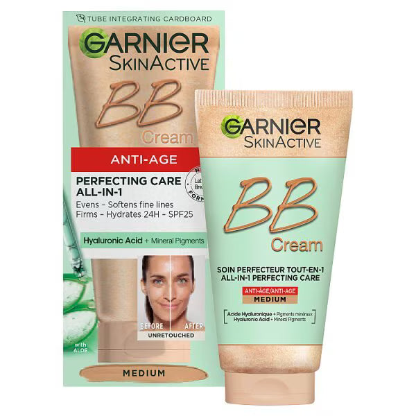 Garnier Anti-Age BB Cream Medium,  SPF15 50ml