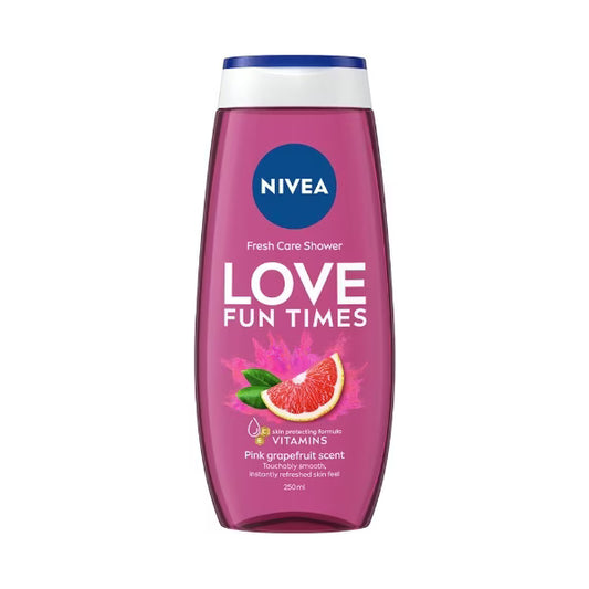 Nivea Love Shower Gel Pink Grapefruit, 250ml