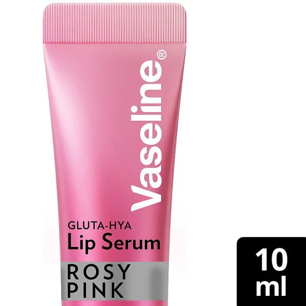 Vaseline Gluta-Hya Lip Serum Gloss - Rosy Pink, 10ml