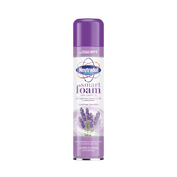 Neutradol Carpet & Upholstery Smart Foam Luxurious Lavender, 300ml