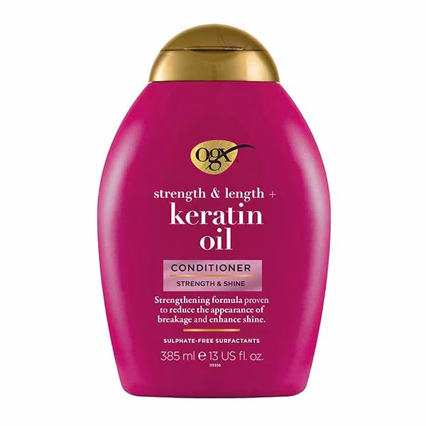 OGX Anti-Breakage+ Keratin Oil Conditioner, 385ml