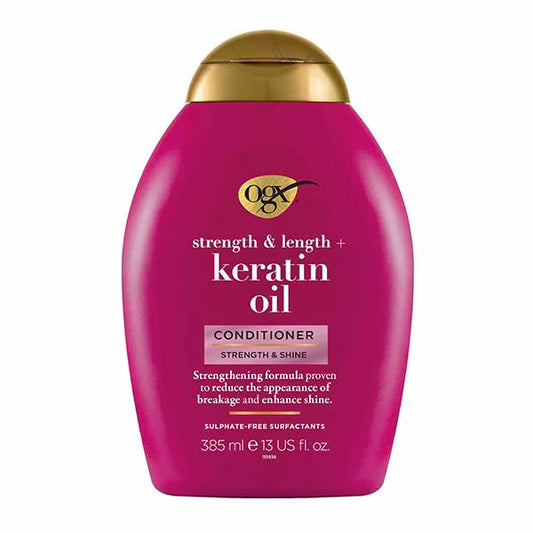 OGX Anti-Breakage+ Keratin Oil Conditioner, 385ml