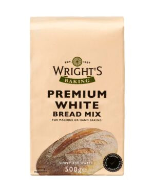 Wright's Baking Premium White Bread Mix, 5x500g