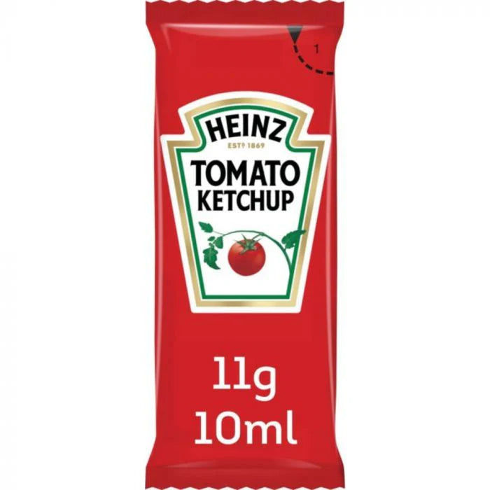 Individual Sachets Heinz Tomato Ketchup 11g x 100