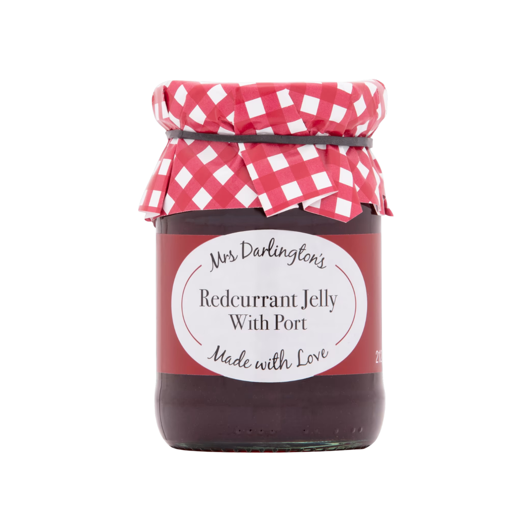 Mrs Darlington's Redcurrant Jelly with Port 212g