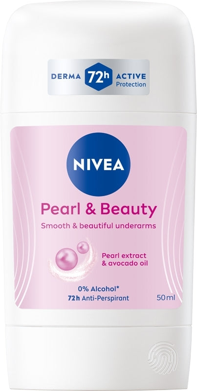 NIVEA Pearl & Beauty Anti-Perspirant Stick, 50ml