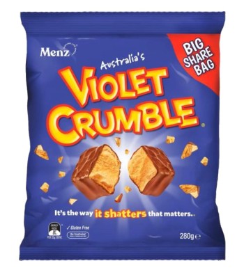 Robern Menz Violet Crumble Big Share Bag, 280g