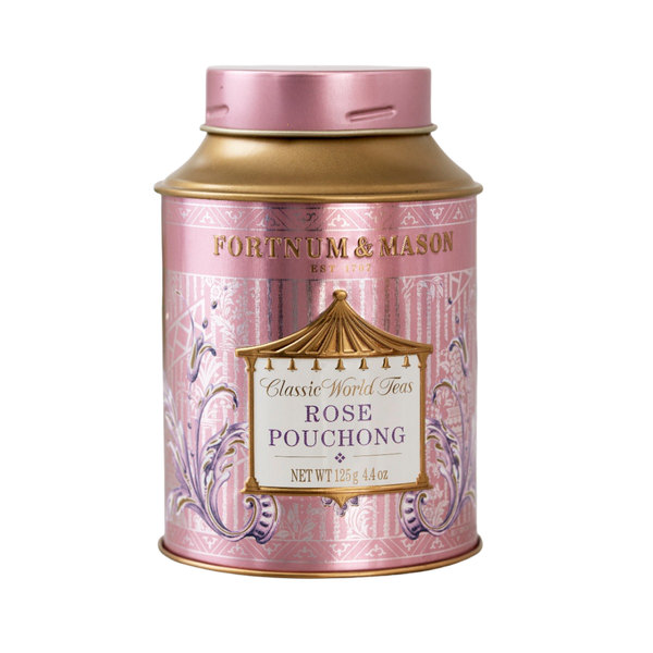 Fortnum & Mason Rose Pouching Tea Loose Leaf Tin 125g