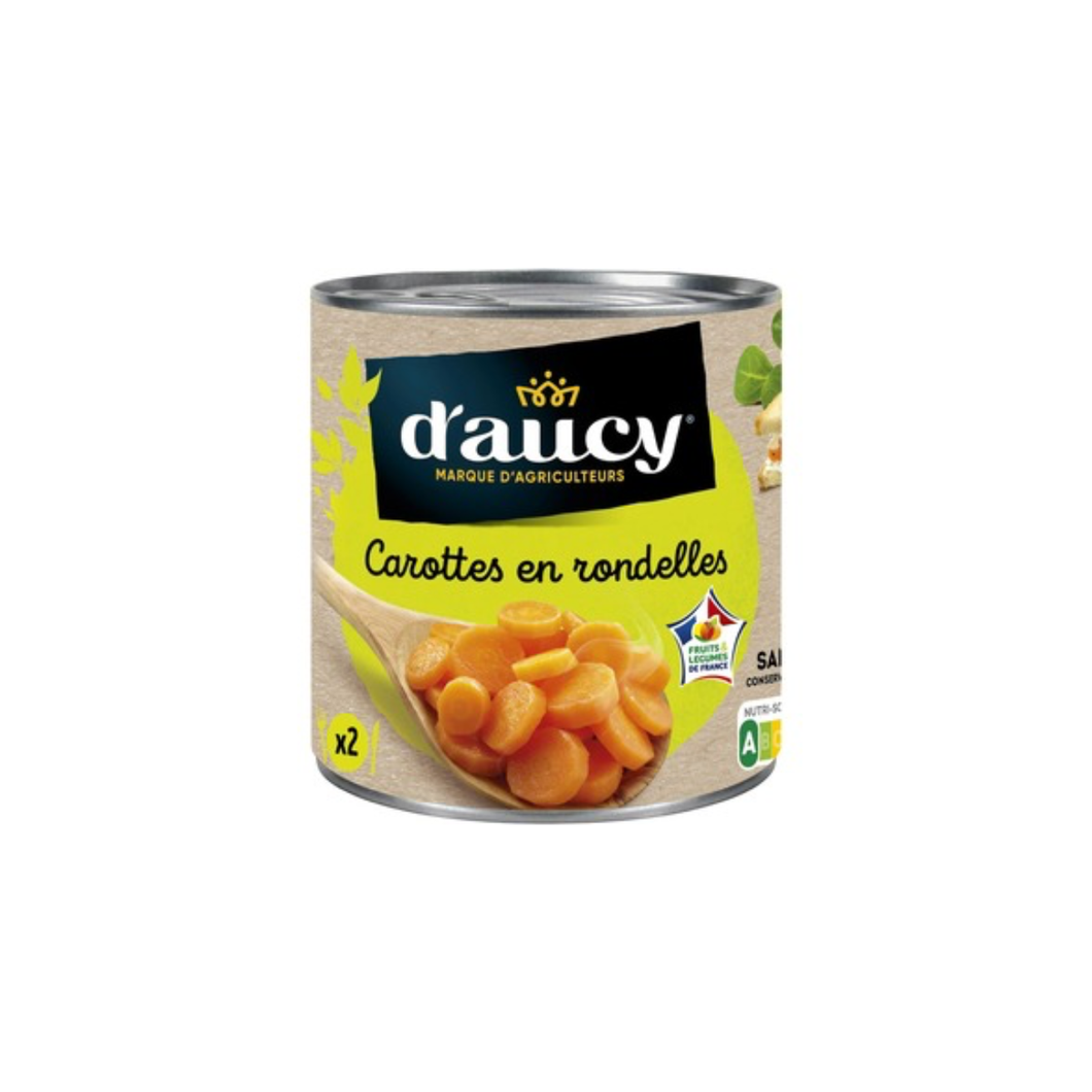 d'Aucy Carrots Slices 240g