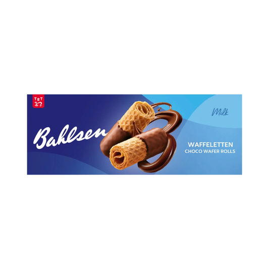 Bahlsen Waffeletten Milk Chocolate Wafer Biscuits 100g