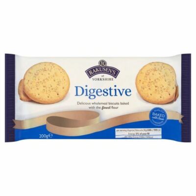 Rakusen's Digestive Wholemeal Biscuits, 200g
