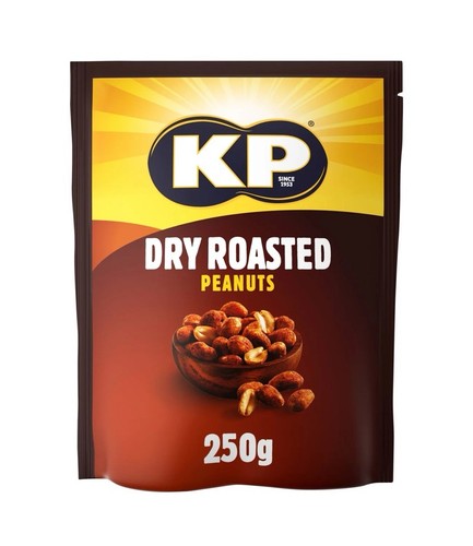 KP Dry Roasted Peanuts, 250 g