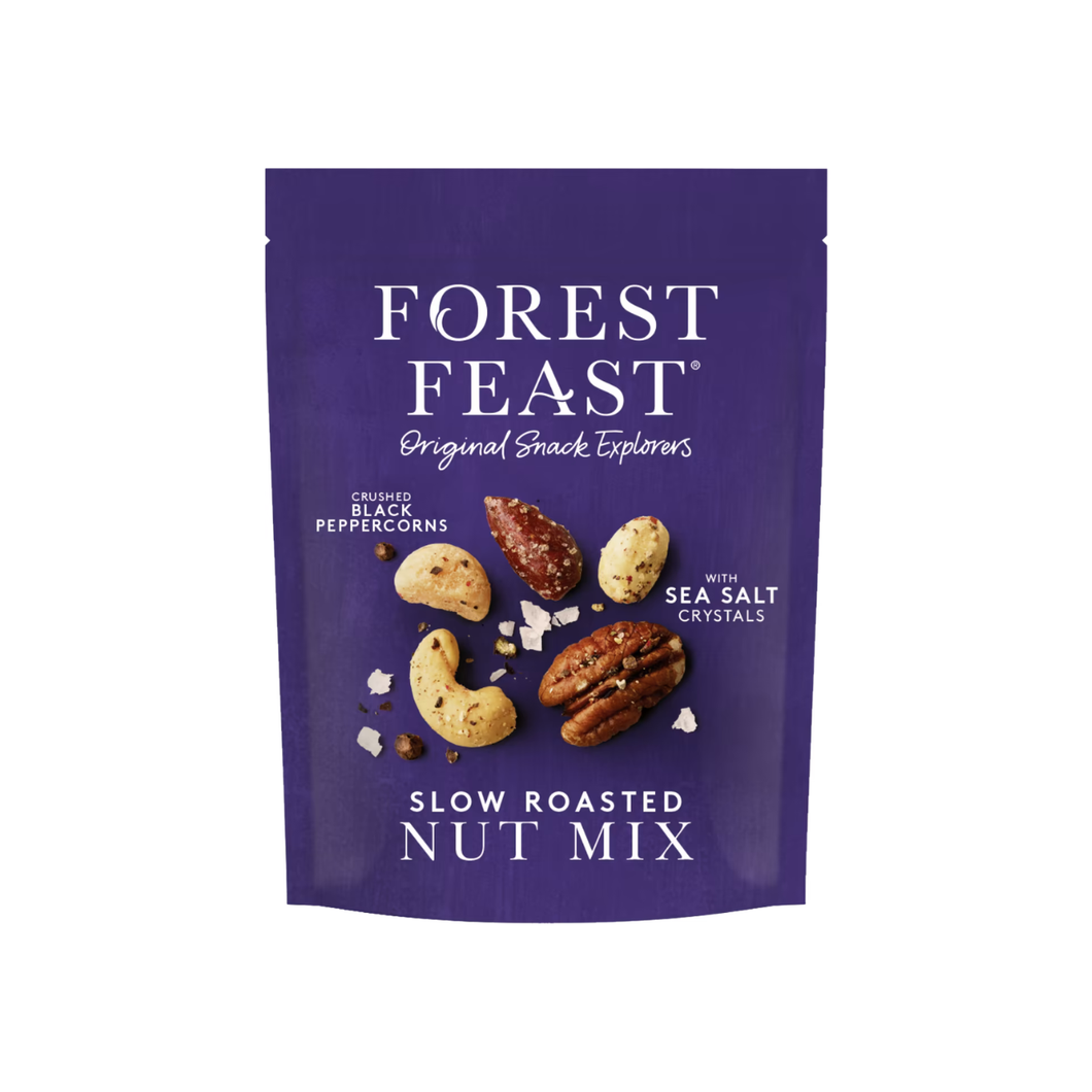 Forest Feast Sea Salt & Pepper Roasted Nut Mix 120g