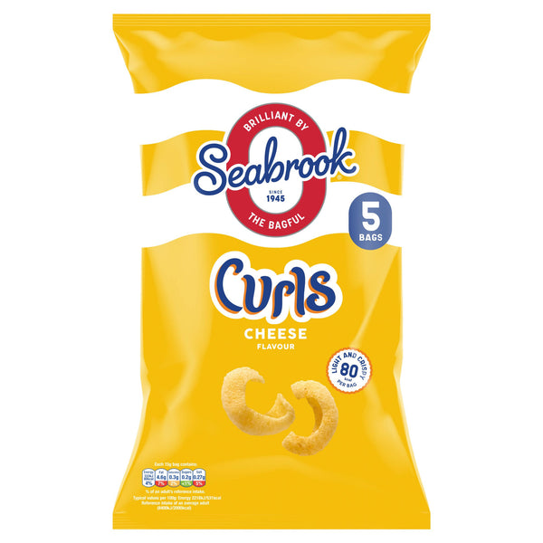 Seabrook Curls Cheese Flavour 5 x 15g